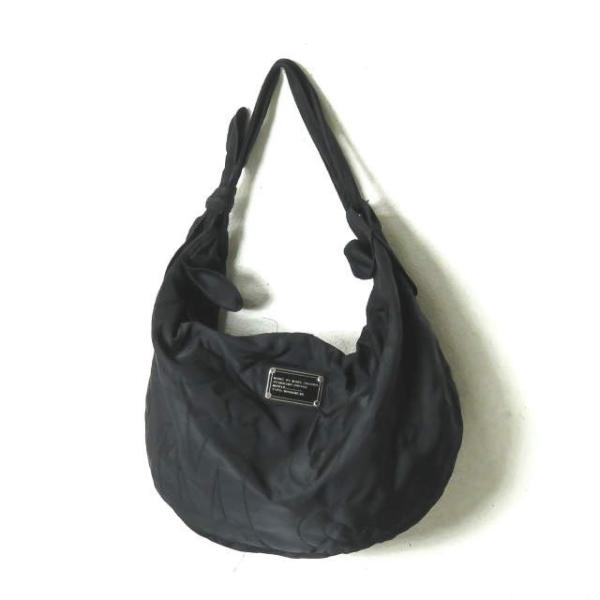 マークバイマークジェイコブス MARC BY MARC JACOBS ロゴステッチナイロンショルダー...