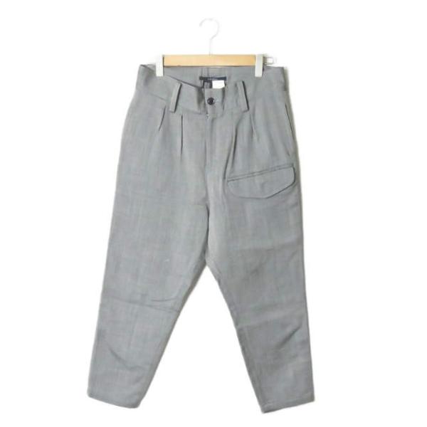 リミフゥ LIMI feu 日本製 ウールヘリンボーン2タックワイドパンツ LX-P29-018 S...