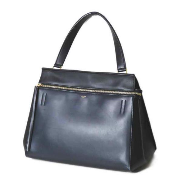 CELINE セリーヌ EDGE LARGE エッジ ラージ ブラック/ネイビー バイカラー ワンハ...