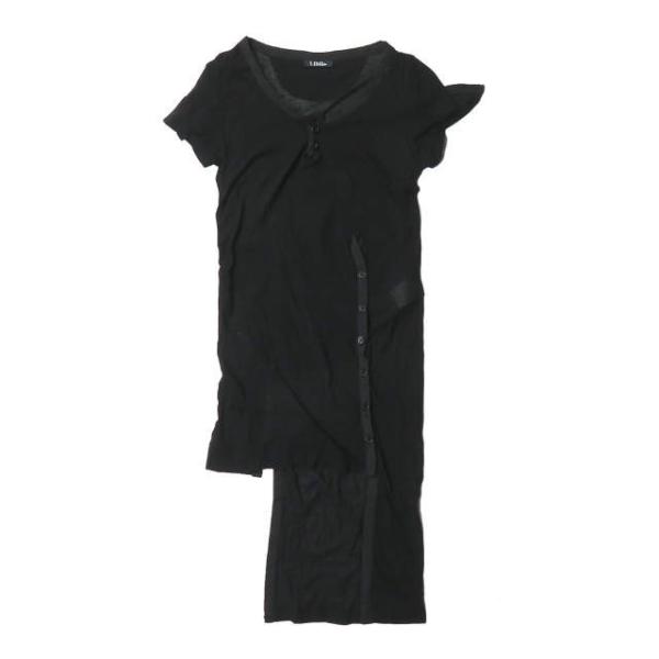 リミフゥ LIMI feu 19SS 日本製 ヘンリーネックアシンメトリーカットソー LH-T03-...