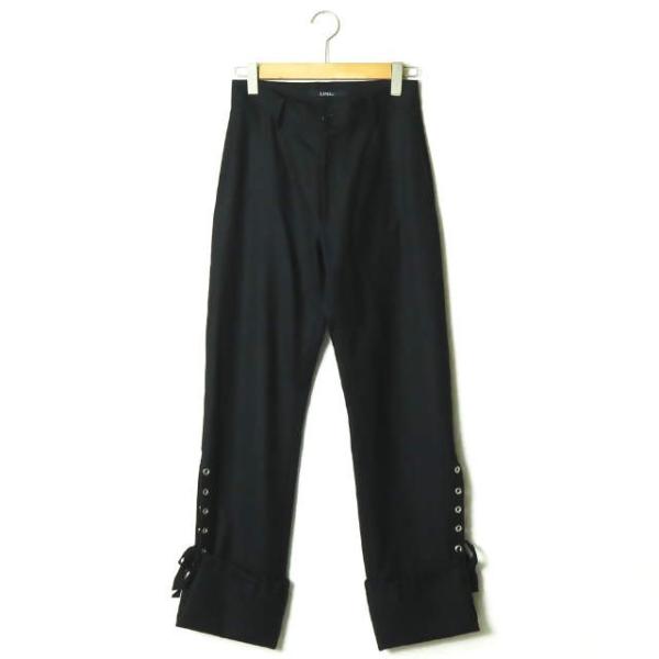 リミフゥ LIMI feu 17AW 日本製 ウールサージスリットパンツ LK-P18-110 フリ...