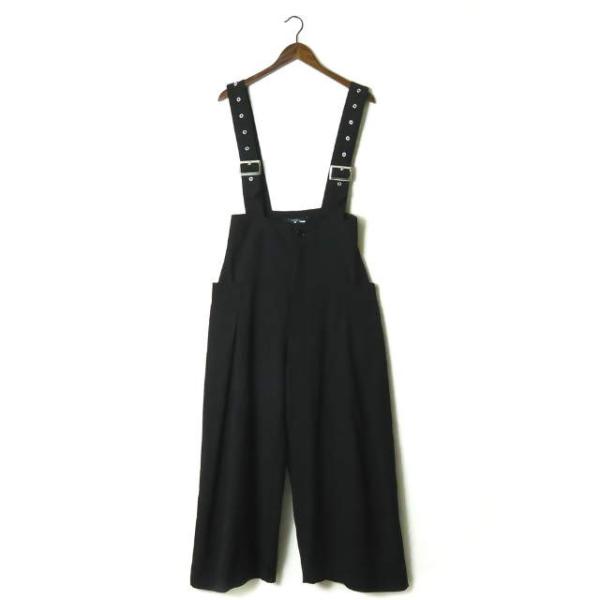 リミフゥ LIMI feu 19SS 日本製 ウールギャバサスペンダーワイドパンツ LH-P15-1...