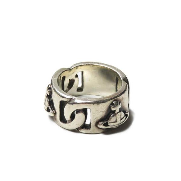 ヴィヴィアンウエストウッド Vivienne Westwood オーブモチーフ シルバーチェーンリン...