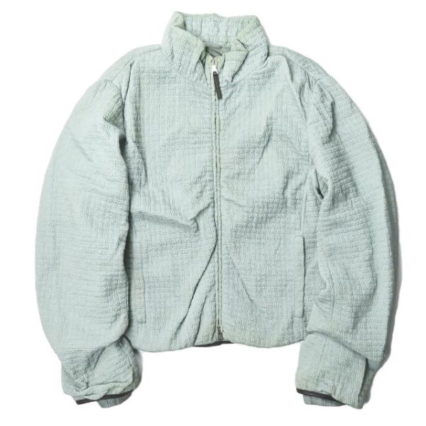 プラダスポーツ PRADA SPORT イタリア製 ナイロンシルク中綿ジップジャケット 280614...