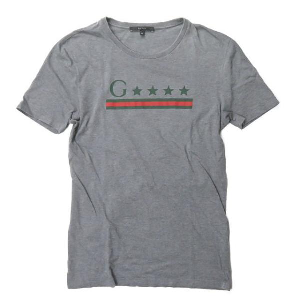 グッチ GUCCI イタリア製 Logo Tee スターロゴTシャツ 269026 X3633 M ...