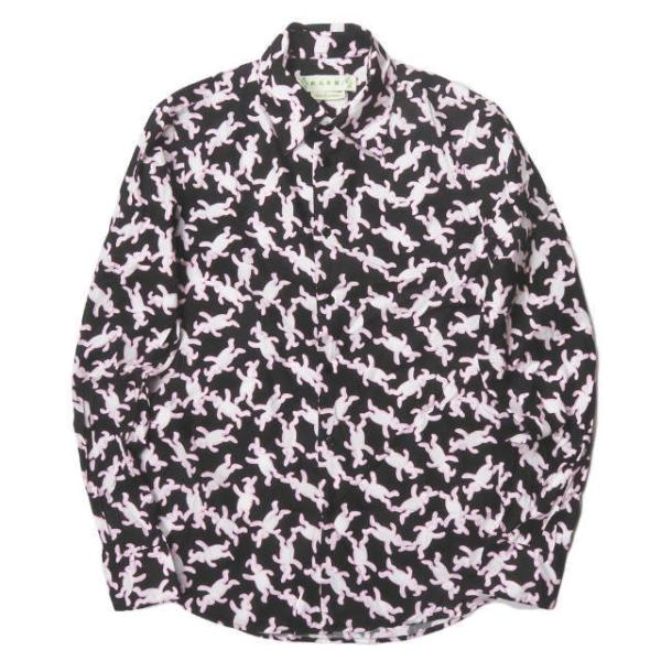 マルニ MARNI 19SS Dance Bunny ロングスリーブシャツ CAMA0087A0 S...