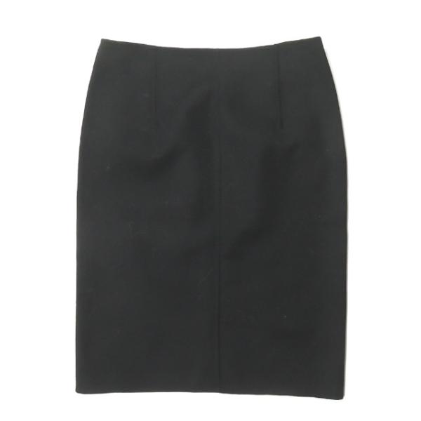 グッチ GUCCI イタリア製 ストレッチウールスカート 205-0998-3946 42 ブラック...
