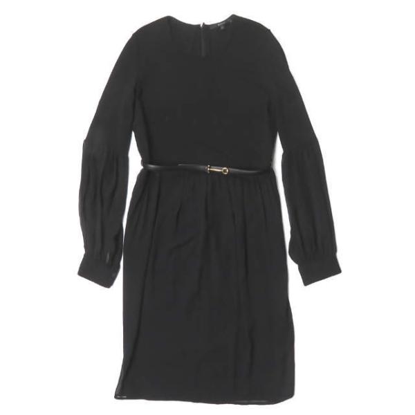GUCCI グッチ イタリア製 ベルト付き ストレッチレーヨンワンピース 310722 X5224 ...