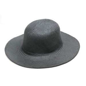 PHINGERIN フィンガリン BENICI HAT パッカブル パナマハット ブラック ロングブ...