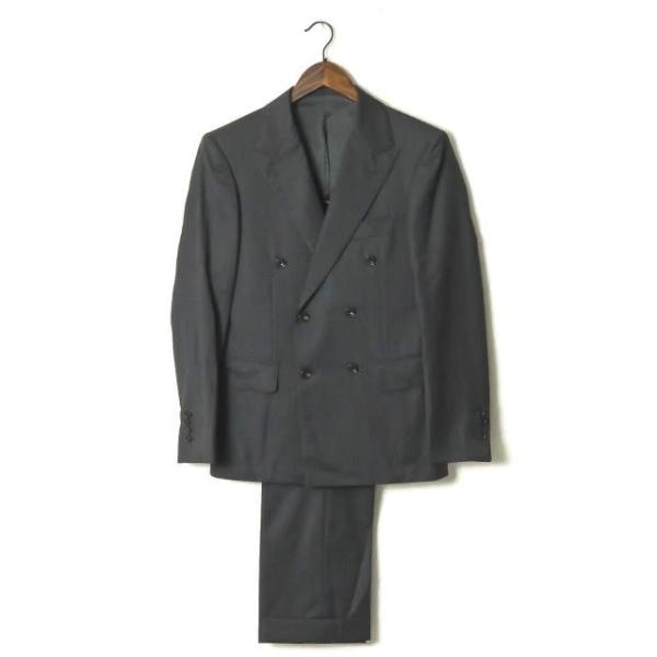 International Gallery BEAMS ビームス ストライプ6Bダブルブレステッドジ...