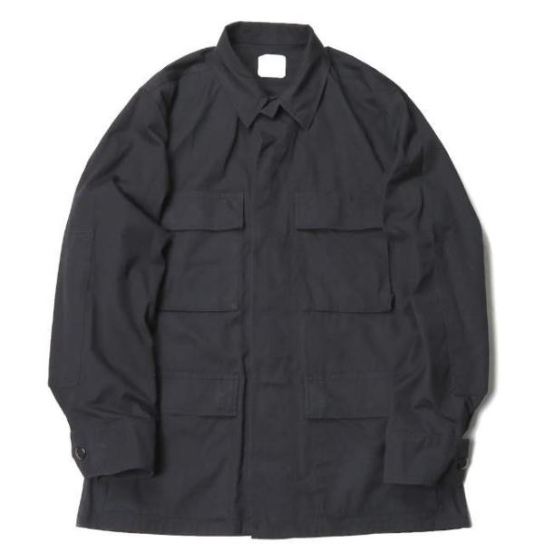 US ARMY ユーエスアーミー アメリカ製 BDU JACKET BLACK 357 ミリタリージ...