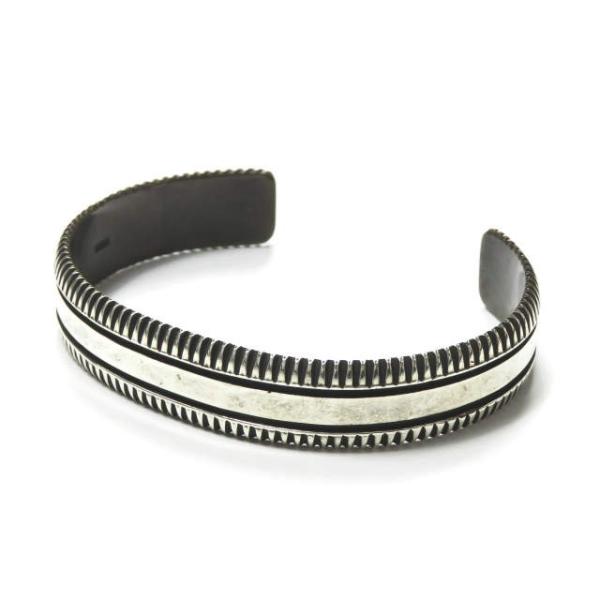 ファンタスティックマン FANTASTIC MAN BANGLE 123 シルバーラインバングル シ...