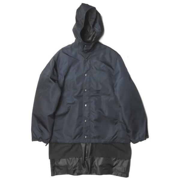 3.1 Phillip Lim 3.1フィリップリム 15AW 中綿ナイロンレイヤードフードジャケッ...