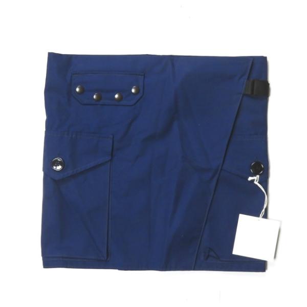 インク ink 19SS 日本製 ROYAL NAVY APRON ロイヤルネイビーエプロン ブルー