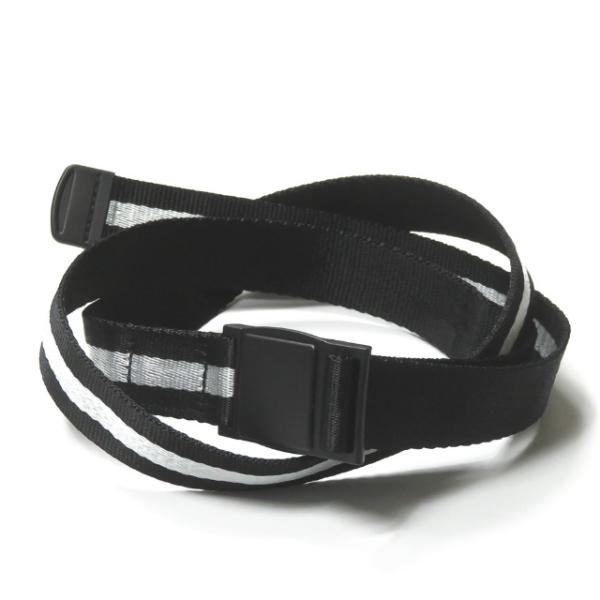 イズネス is-ness MAGNET BELT マグネットベルト ブラック ナイロン