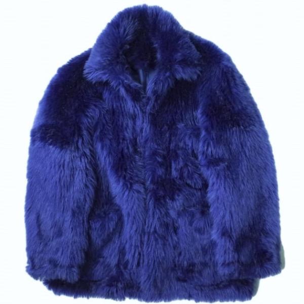 BOWWOW バウワウ 19AW 日本製 TIDY FUR JACKET フェイクファージャケット ...