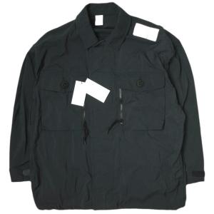 新品同様 24AW N.HOOLYWOOD 黒SHIRT BLOUSON 42 新品 N.HOOLYWOOD FR エヌハリウッド 24AW SHIRT BLOUSON ワーク
