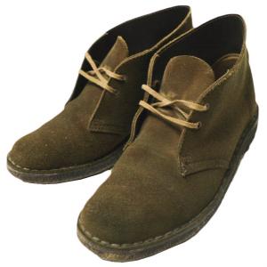 Clarks クラークス イギリス製 SUEDE DESERT BOOTS スエードデザートブーツ ...