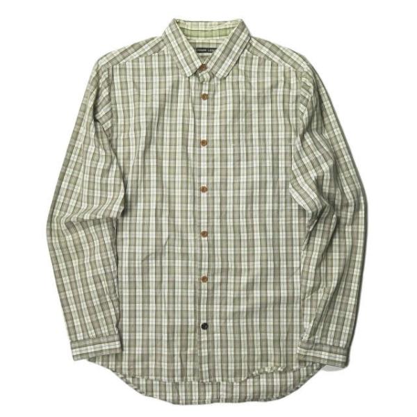 フランクリーダー FRANK LEDER ドイツ製 PLAID COTTON SHIRT チェックコ...