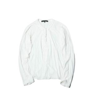 3.1 Phillip Lim 3.1フィリップリム コットンヘンリーネックカットソー XS オフホ...