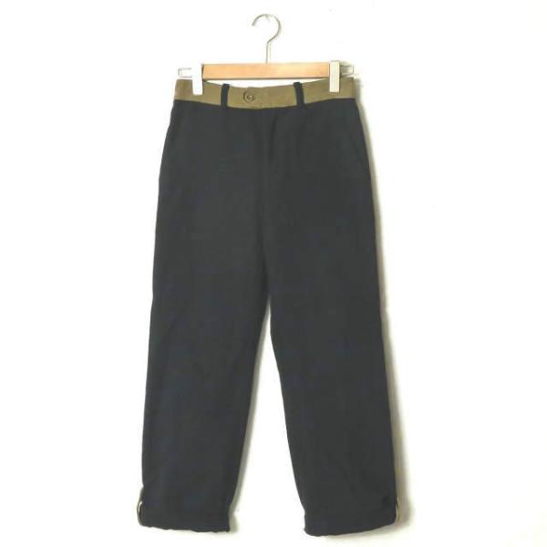 FRANK LEDER フランクリーダー ドイツ製 ウエスト切り替え ダックトラウザーパンツ 061...