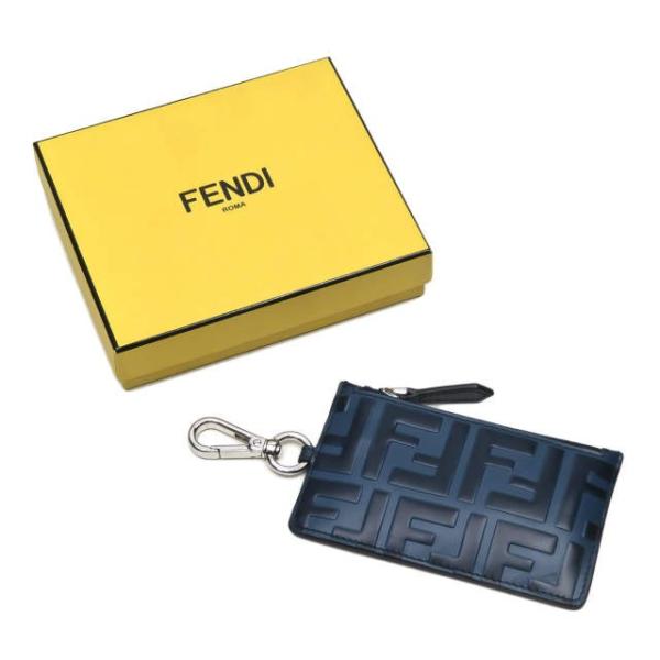 FENDI フェンディ FFロゴ ズッカ コイン カードケース 7AR534 A5PJ F147S ...