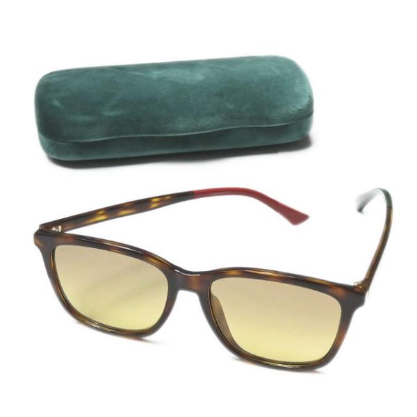 グッチ GUCCI イタリア製 ウェリントンサングラス GG0404SA ブラウン/ブラウン アジア...