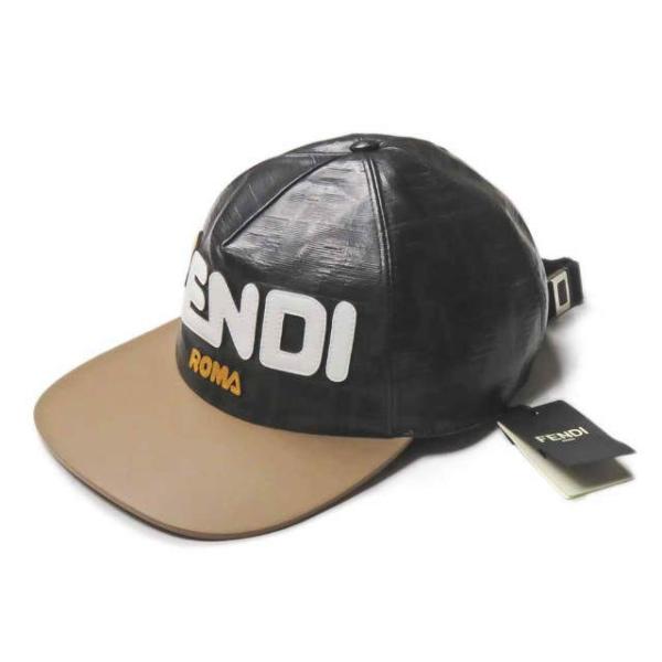 フェンディ FENDI FENDI MANIA ロゴキャップ FXQ768 A66Q F0G9Q フ...