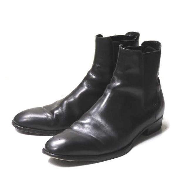 サンローランパリ SAINT LAURENT PARIS イタリア製 チェルシーブーツ 411440...