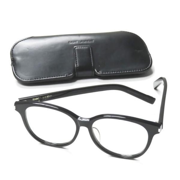サンローランパリ SAINT LAURENT PARIS 日本製 Classic 15/J ブラック...
