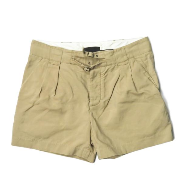 スリーワン フィリップリム 3.1 Phillip Lim コットンチノ2タックベルトショーツ 32...