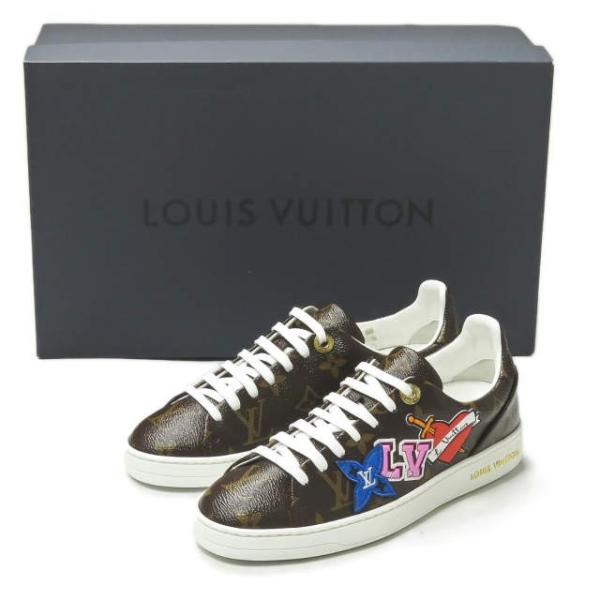ルイ・ヴィトン LOUIS VUITTON 18AW イタリア製 BLACK HEART SNEAK...