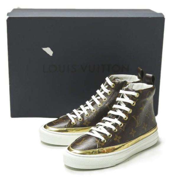 新品 LOUIS VUITTON ルイヴィトン STELLA SNEAKER BOOT ステラーライ...