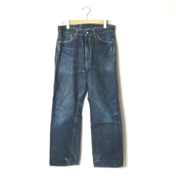 テンダーロイン TENDERLOIN 日本製 501XX シンチバックデニムパンツ 32 インディゴ...
