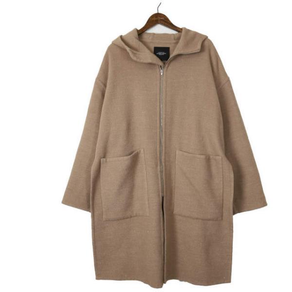 UNUSED アンユーズド 18AW 日本製 Wool and hemp / Overcoat. フ...