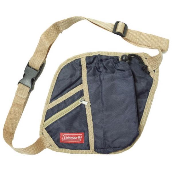 Coleman コールマン 斜め掛け ボディバッグ ネイビー/ベージュ カバン s18434