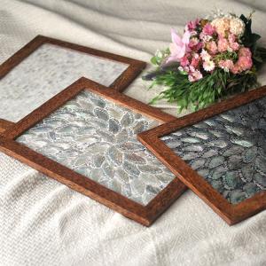 アートパネル アジアン アートフレーム 額縁 お...の商品画像