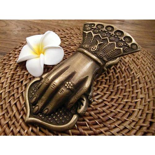 ハンドクリップ クリップ インテリア アンティーク 真鍮 アジアン アジアン雑貨