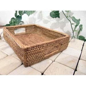 トレー 入れ物 小物 収納 アタ アタトレー インテリア 手作り アジアン アジアン家具