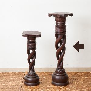 アジアン スタンド 花台 フラワースタンド 電話台