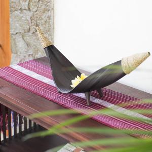 ELEMENTS 置き物 オブジェ 鳥 木製 木彫り カモメ 動物 ディスプレイ