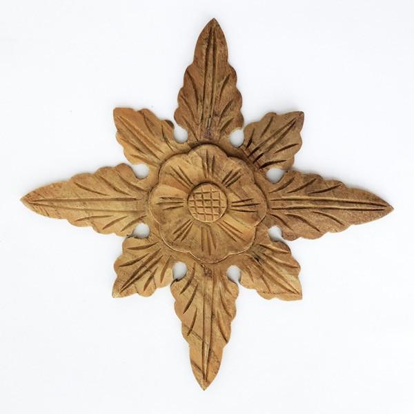 ウッドカービング 壁面 インテリア 壁飾り レリーフ 建材 木製 チーク 天然木 無垢材 アジアン雑...