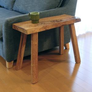 オールドチーク スツール ベンチ 幅60cm おしゃれ 木製 無垢材 オールドチーク スツール ベンチ 幅60cm おしゃれ 木製 無垢材
