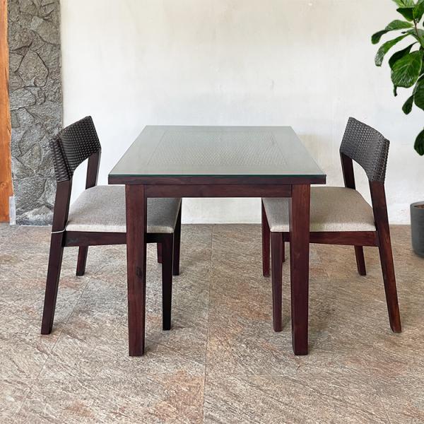 【新春セール】アジアン テーブル 正方形 80 アンティーク チーク ダイニングテーブル アジアン家...