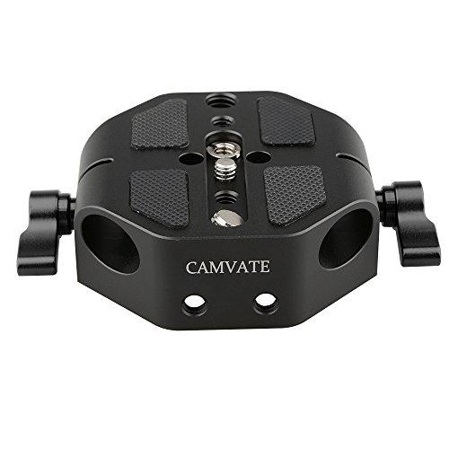 CAMVATE 15mmレールブロック+多功能 ベースプレート 対応C100/C300/C500/F...