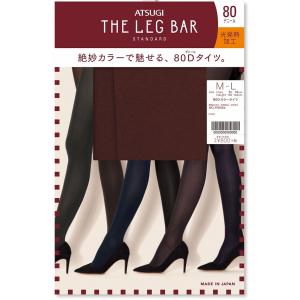 THE LEG BAR 80デニール タイツ 全12色 M-L L-LL 日本製 カラータイツ レディース ニュアンスカラー｜lops