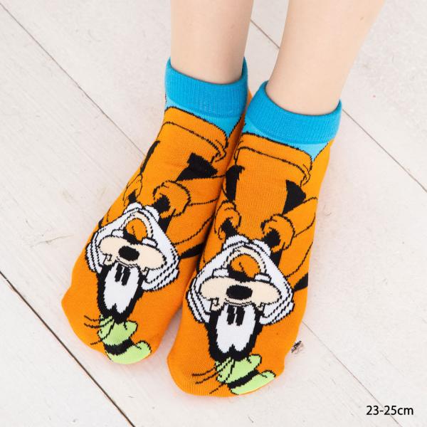 ディズニー パペットソックス グーフィー スニーカー丈 23-25cm 靴下 レディース