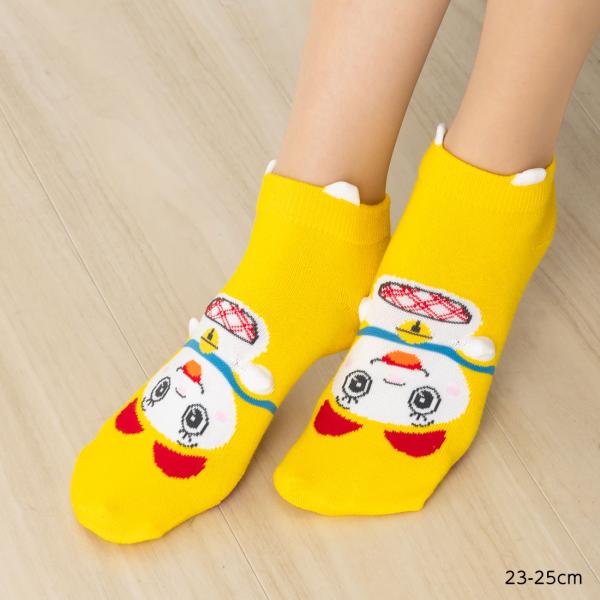 ドラミちゃん パペットソックス 23-25cm スニーカー丈 レディース 靴下 ドラえもん 福助