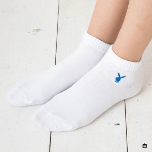 (3足組)プレイボーイ スクールソックス スニ...の詳細画像4