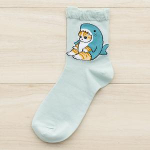 mofusand さめにゃん ロークルーソック...の詳細画像1